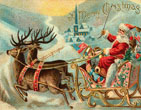 Santa claus vintage 351